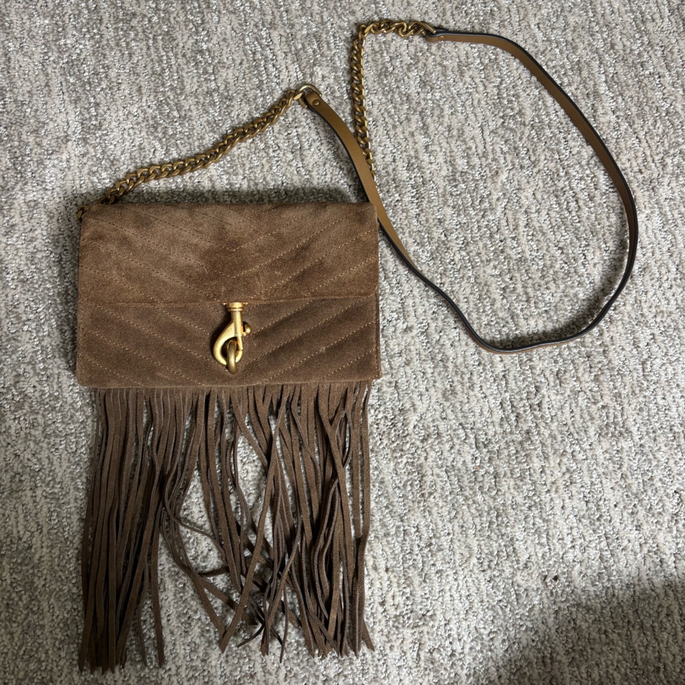 Rebecca minkoff fringe purse